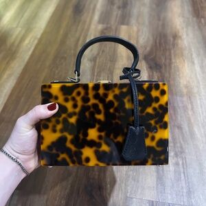 NWOT Tortoise Shell Mini Purse